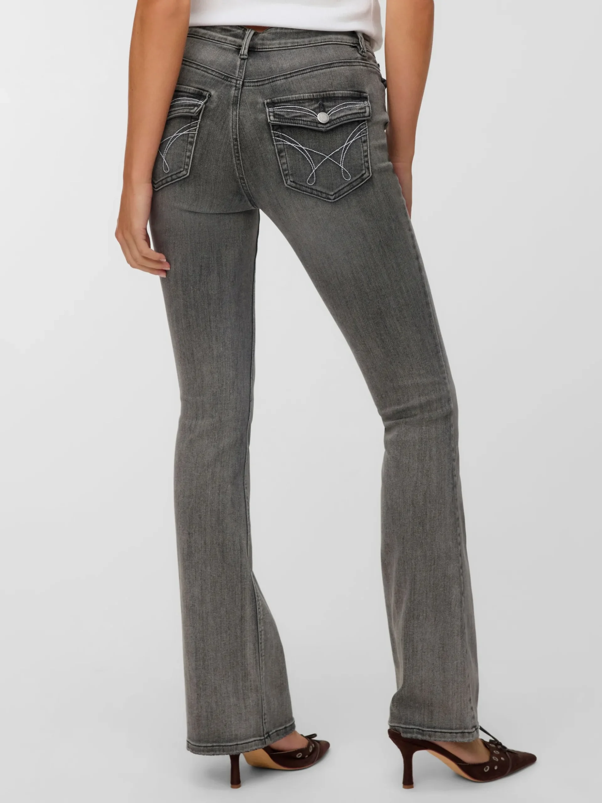 VMCAMILLE Niedrige Taille Ausgestellt Jeans
