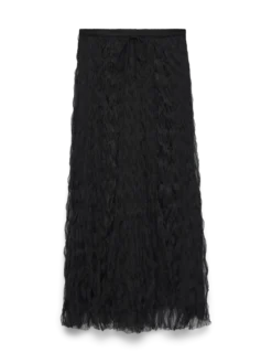 VMCARALIA Hohe Taille Langer Rock
