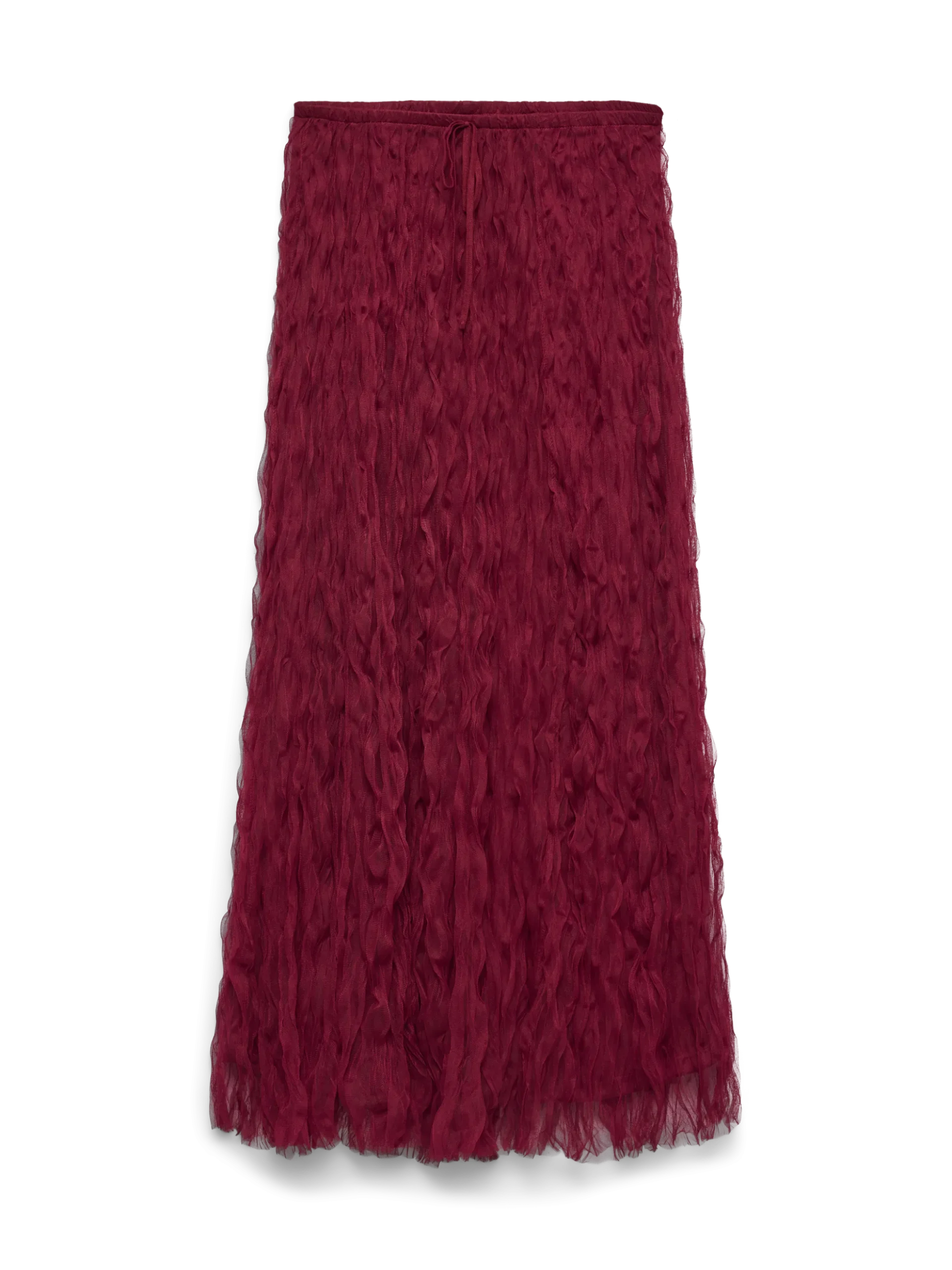 VMCARALIA Hohe Taille Langer Rock
