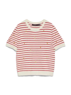 VMCARMELIA Gestricktes T-Shirt