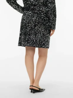 VMCBELLA Hohe Taille Kurzer Rock