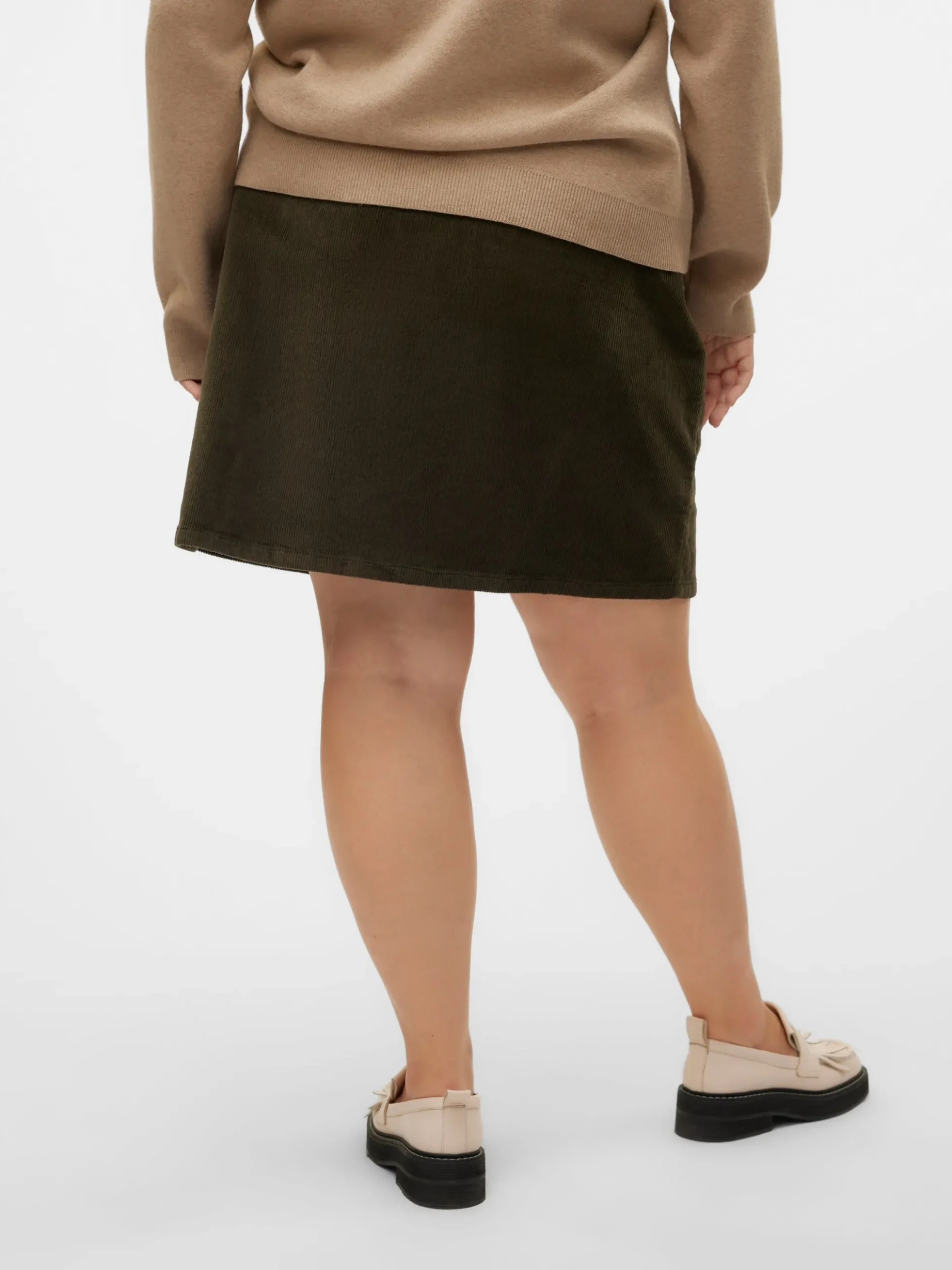 VMCETTA Hohe Taille Kurzer Rock