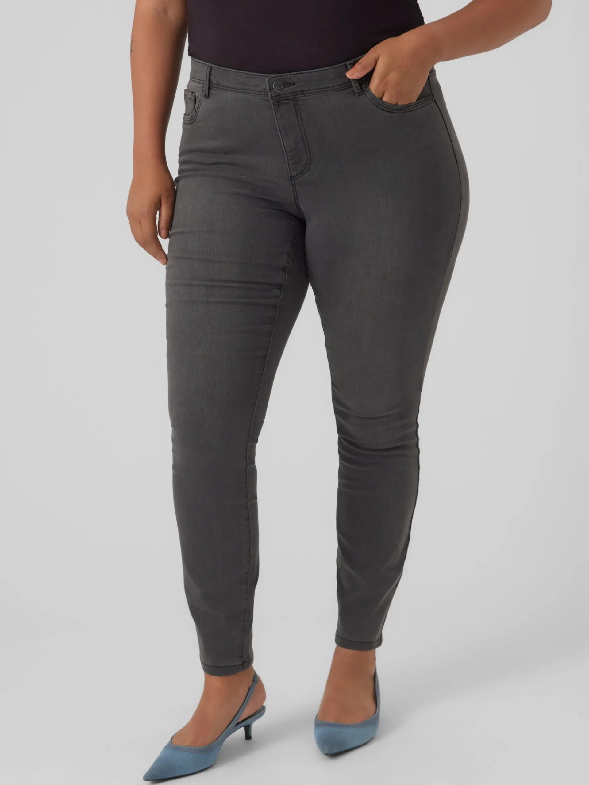 VMCFANYA Mid Rise Skinny Fit Jeans