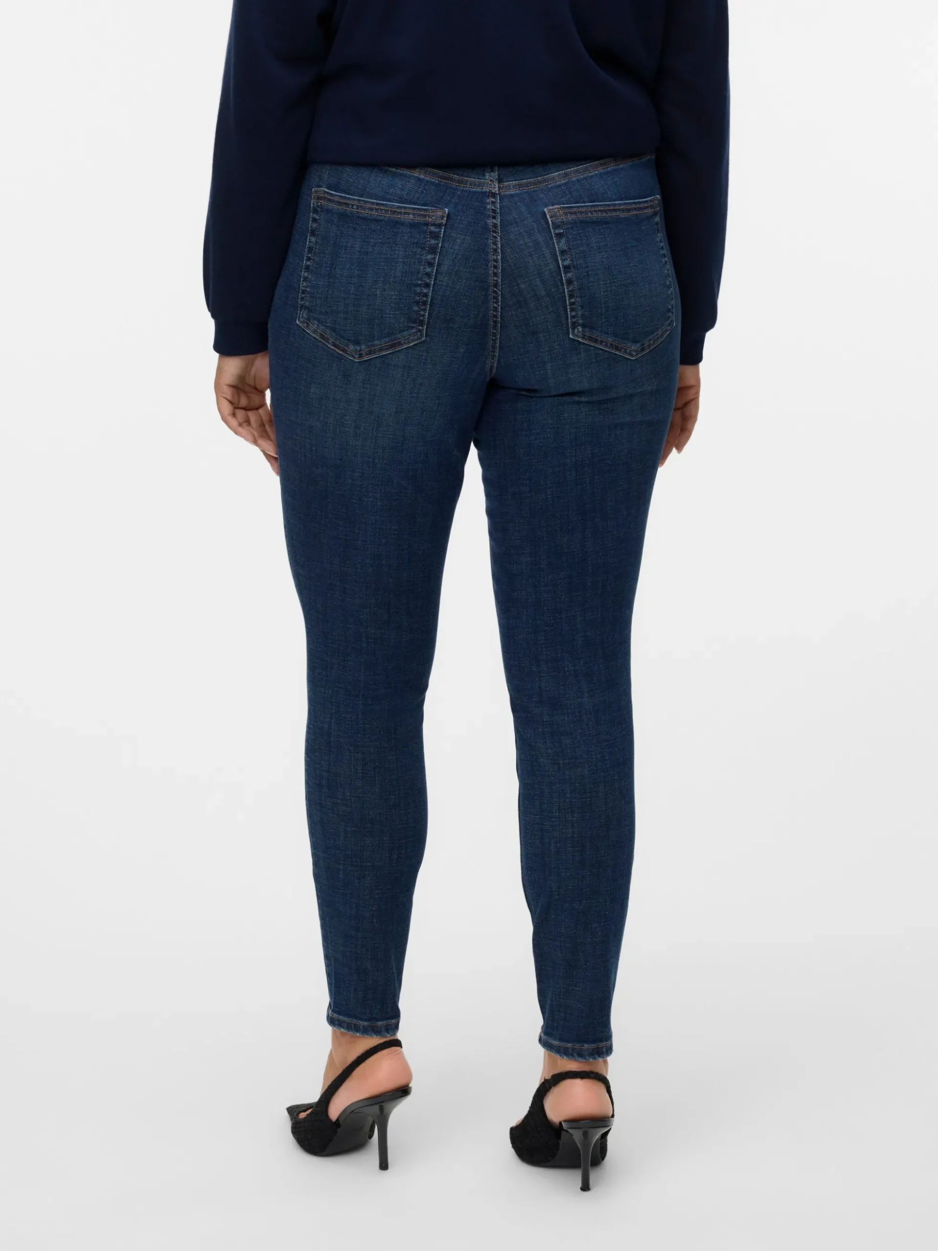 VMCFLASH Mid Rise Skinny Fit Jeans