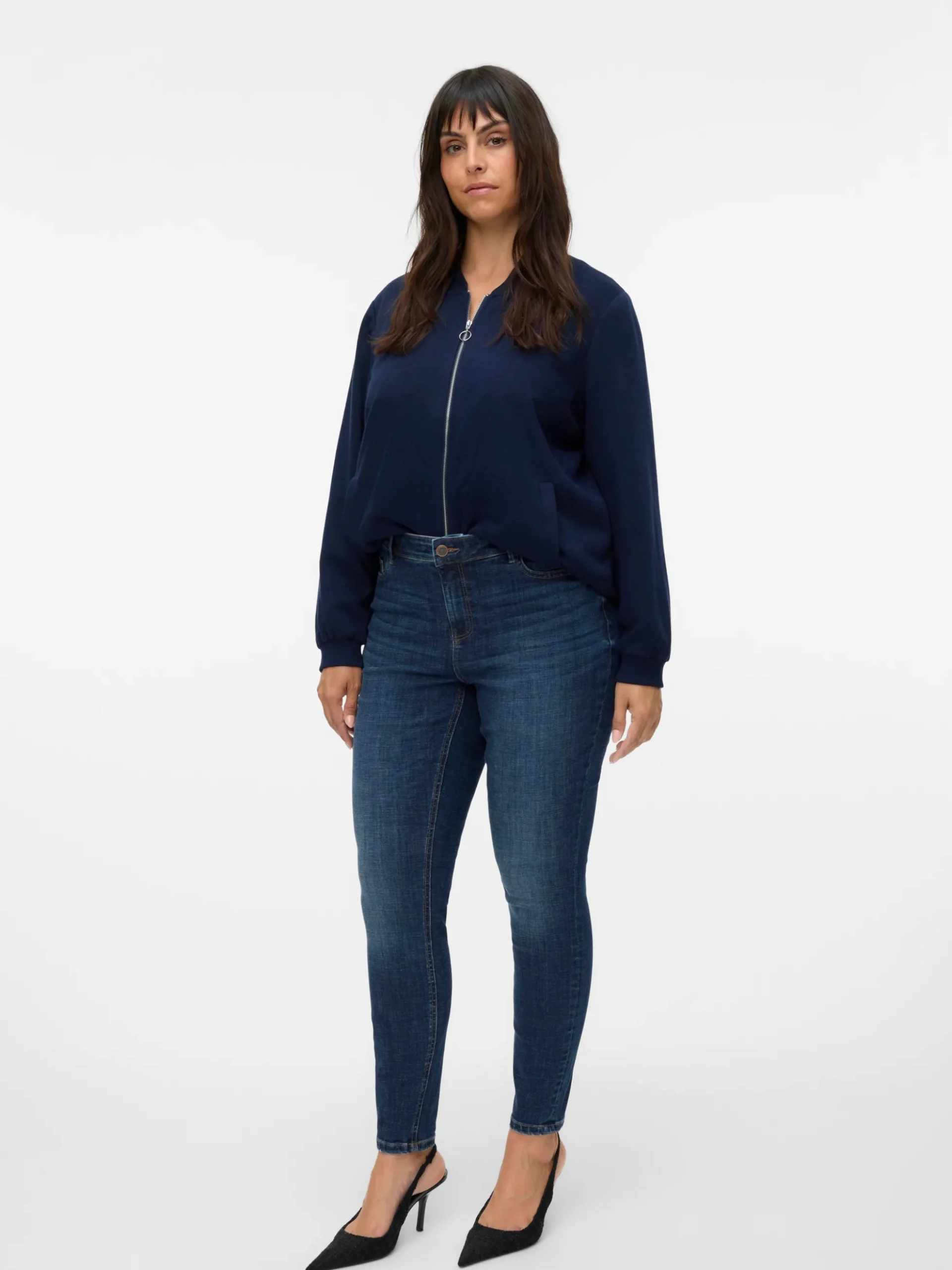 VMCFLASH Mid Rise Skinny Fit Jeans