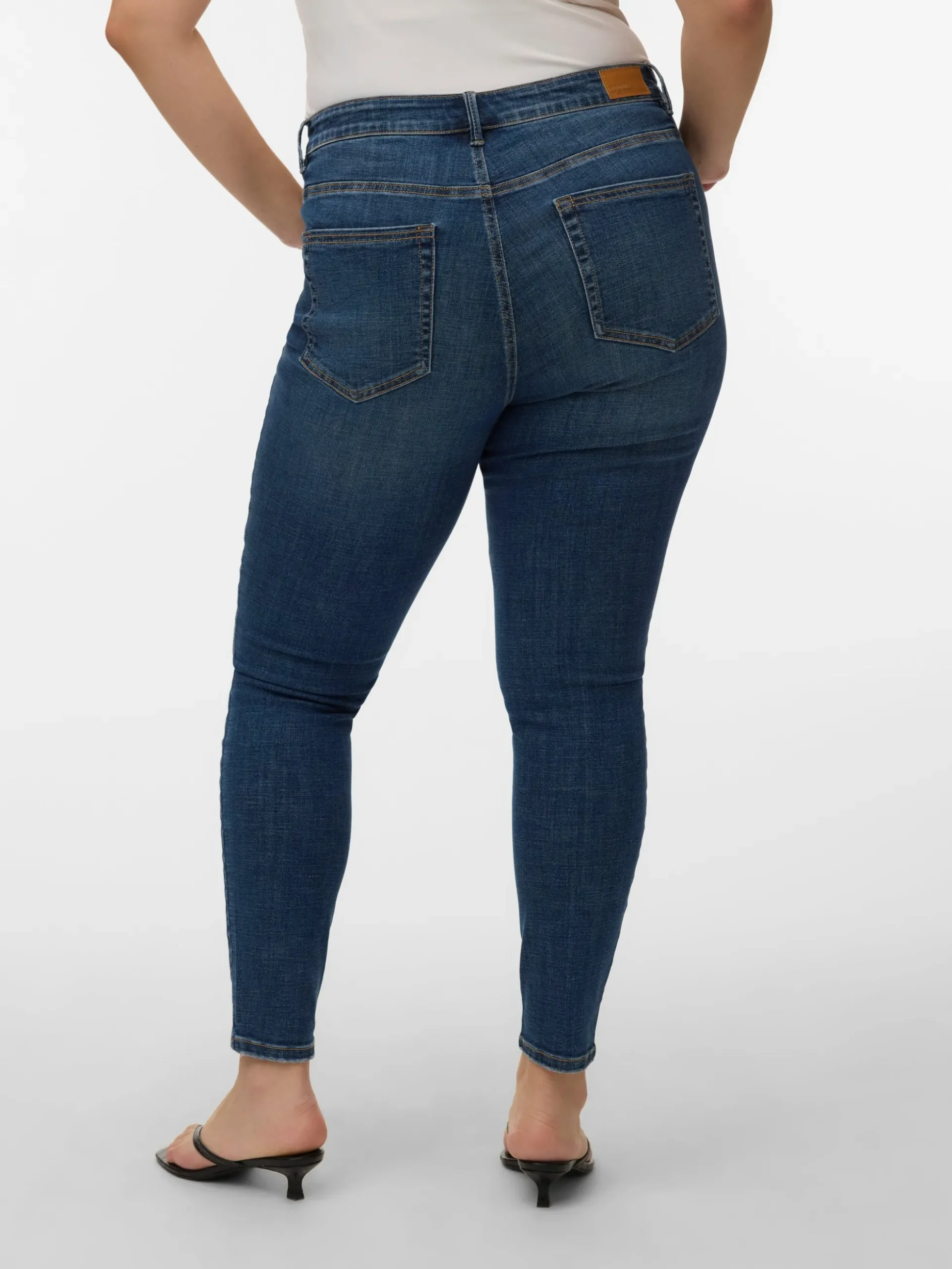 VMCFLASH Mid Rise Skinny Fit Jeans