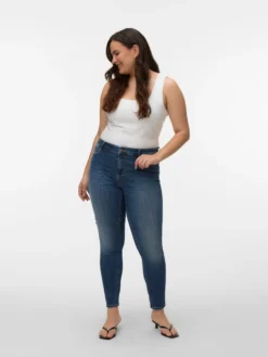 VMCFLASH Mid Rise Skinny Fit Jeans
