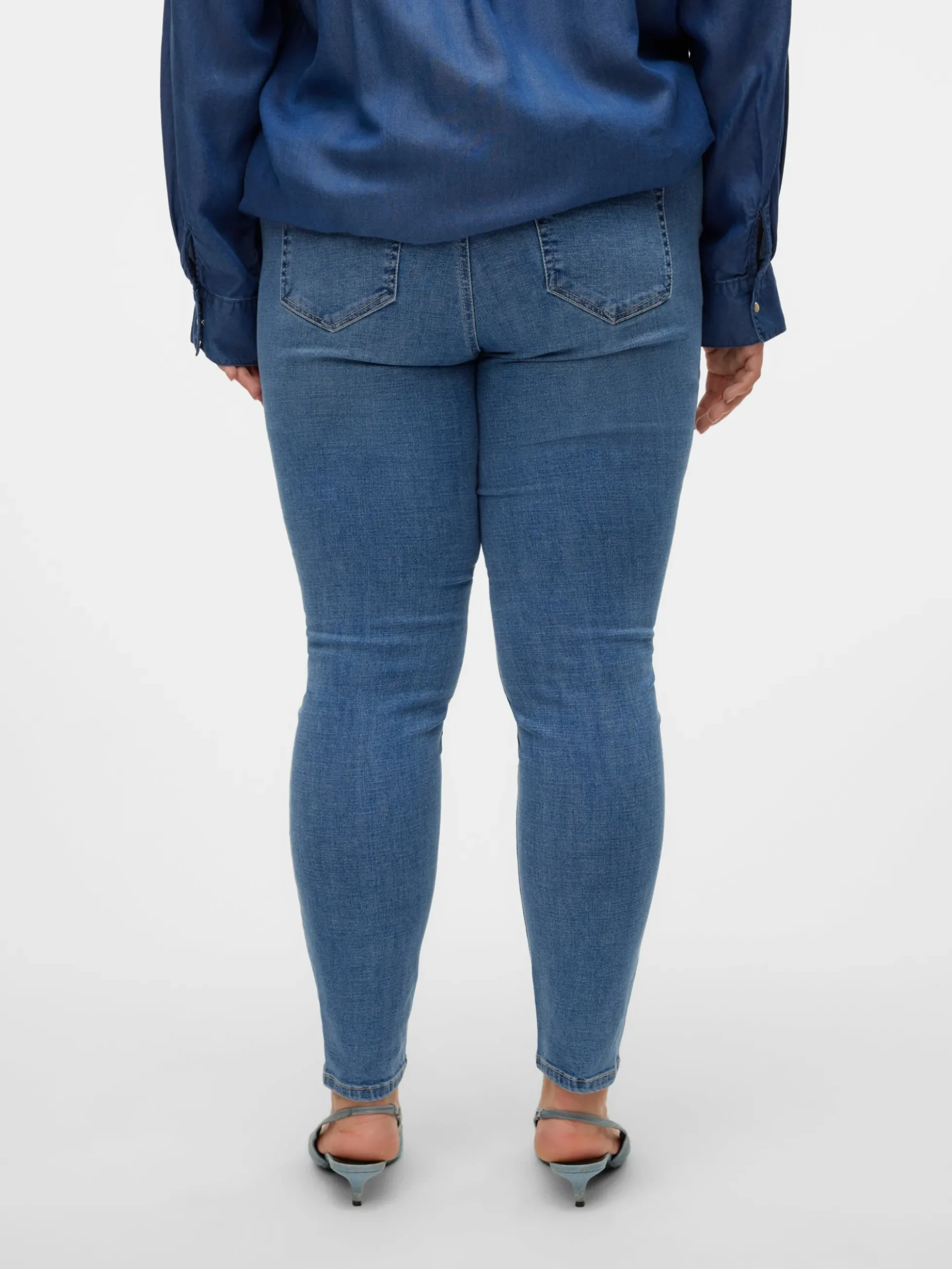 VMCFLASH Mid Rise Skinny Fit Jeans