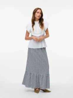 VMCHECK Hohe Taille Langer Rock