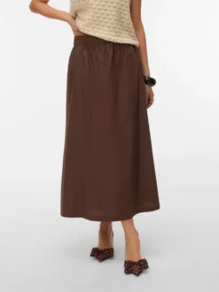 VMCILLA Hohe Taille Langer Rock