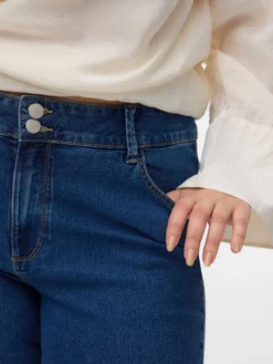VMCLUSIA Hohe Taille Slim Fit Jeans