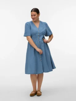 VMCMELANEY Midikleid
