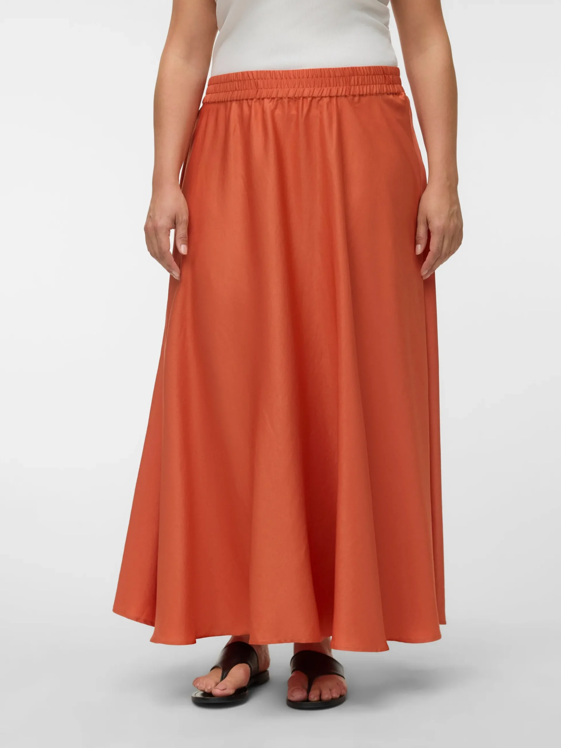 VMCMIRA Mittlere Taille Langer Rock
