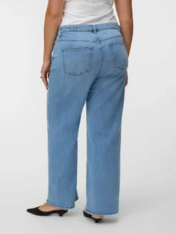 VMCOLIVIA Hohe Taille Gerade geschnitten Jeans