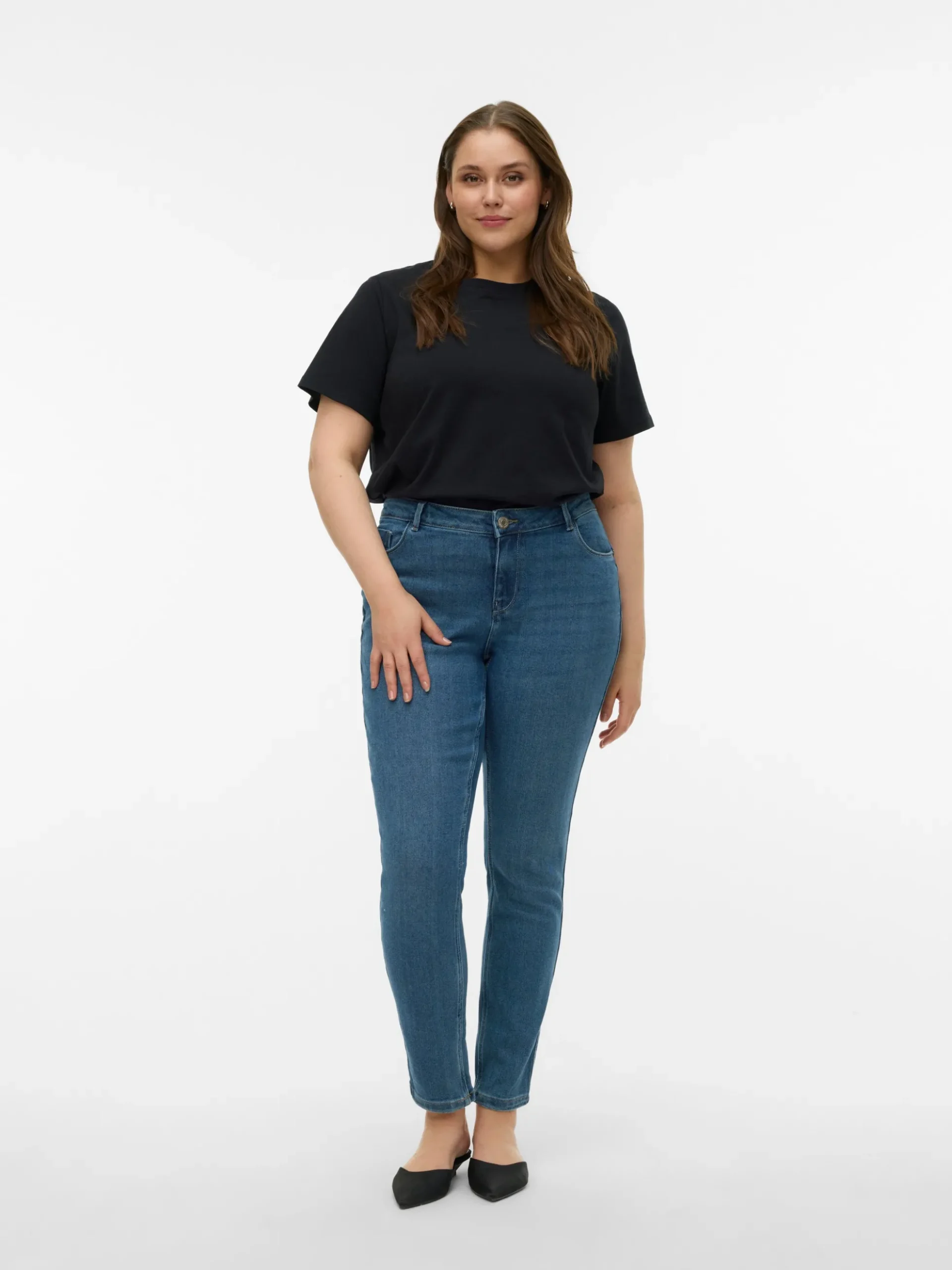 VMCPAIGE Mid Rise Skinny Fit Jeans