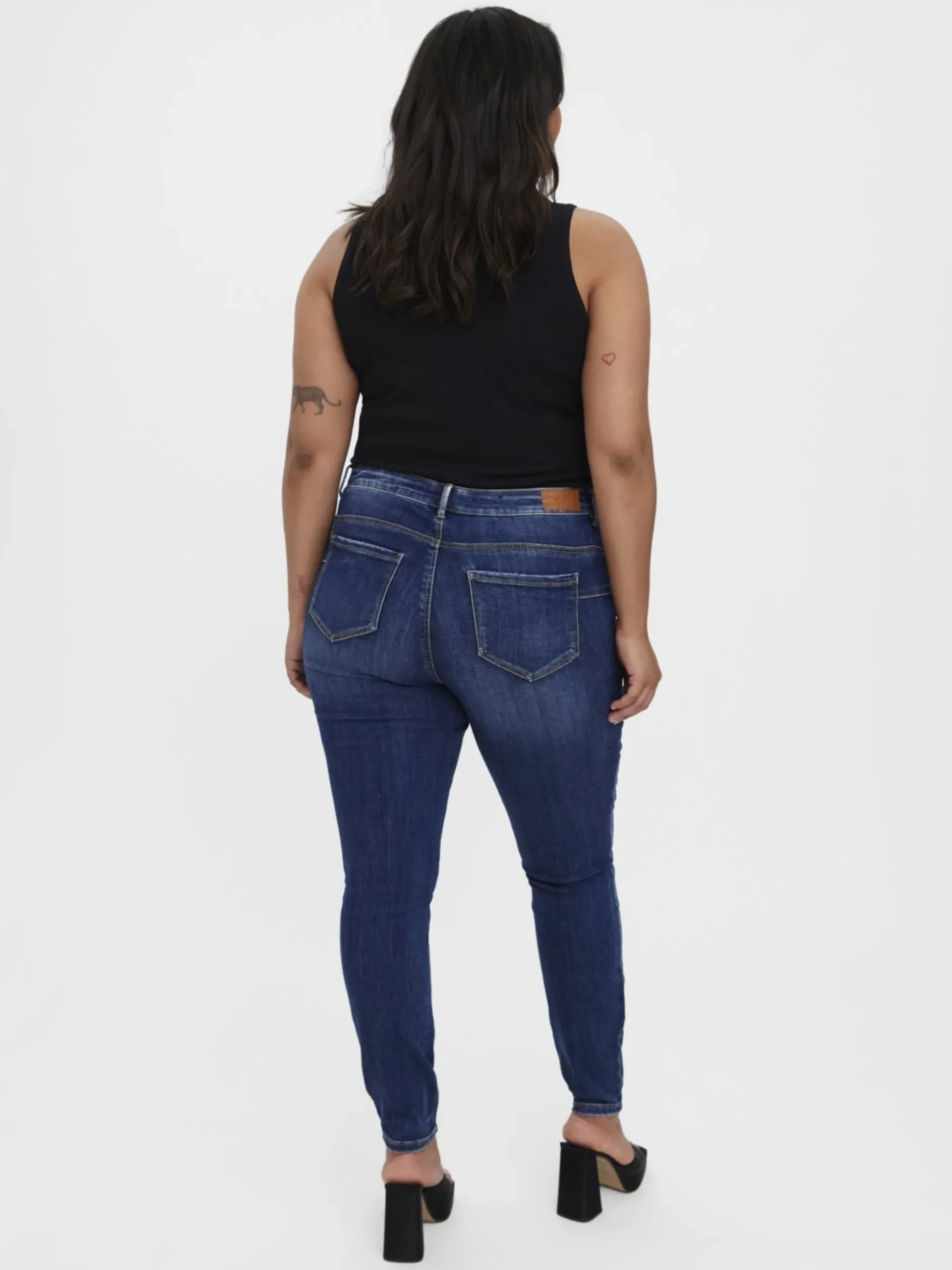 VMCSEVEN Mid Rise Skinny Fit Jeans