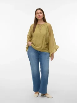 VMCSTELLASTRETCH Mid Rise Weiter Beinschnitt Jeans