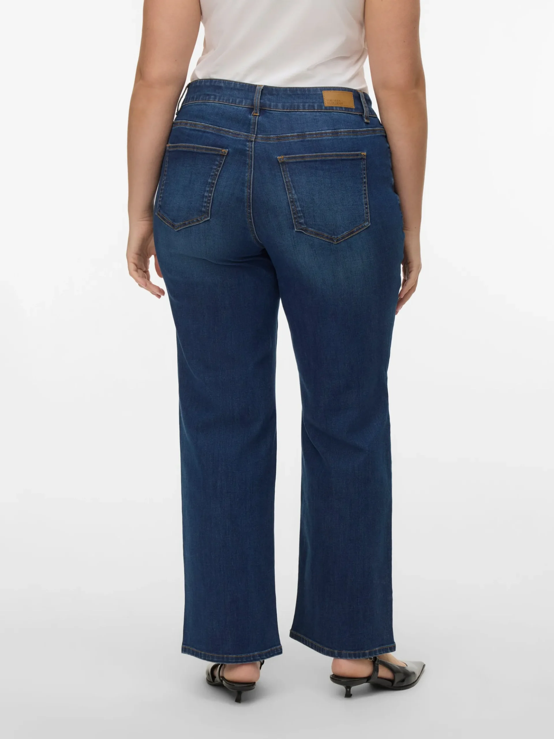 VMCSTELLASTRETCH Mid Rise Weiter Beinschnitt Jeans