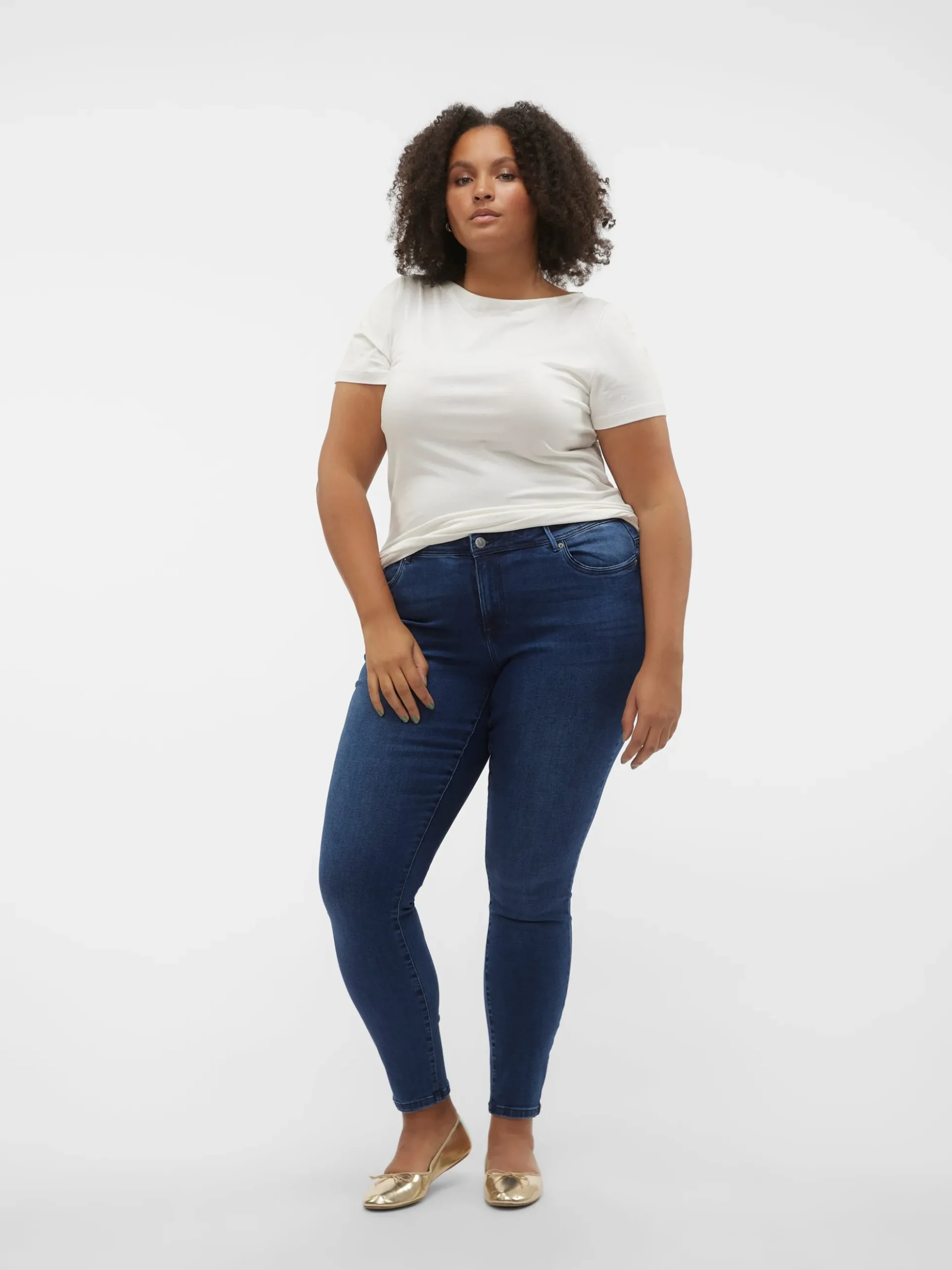 VMCTANYA Mid Rise Skinny Fit Jeans