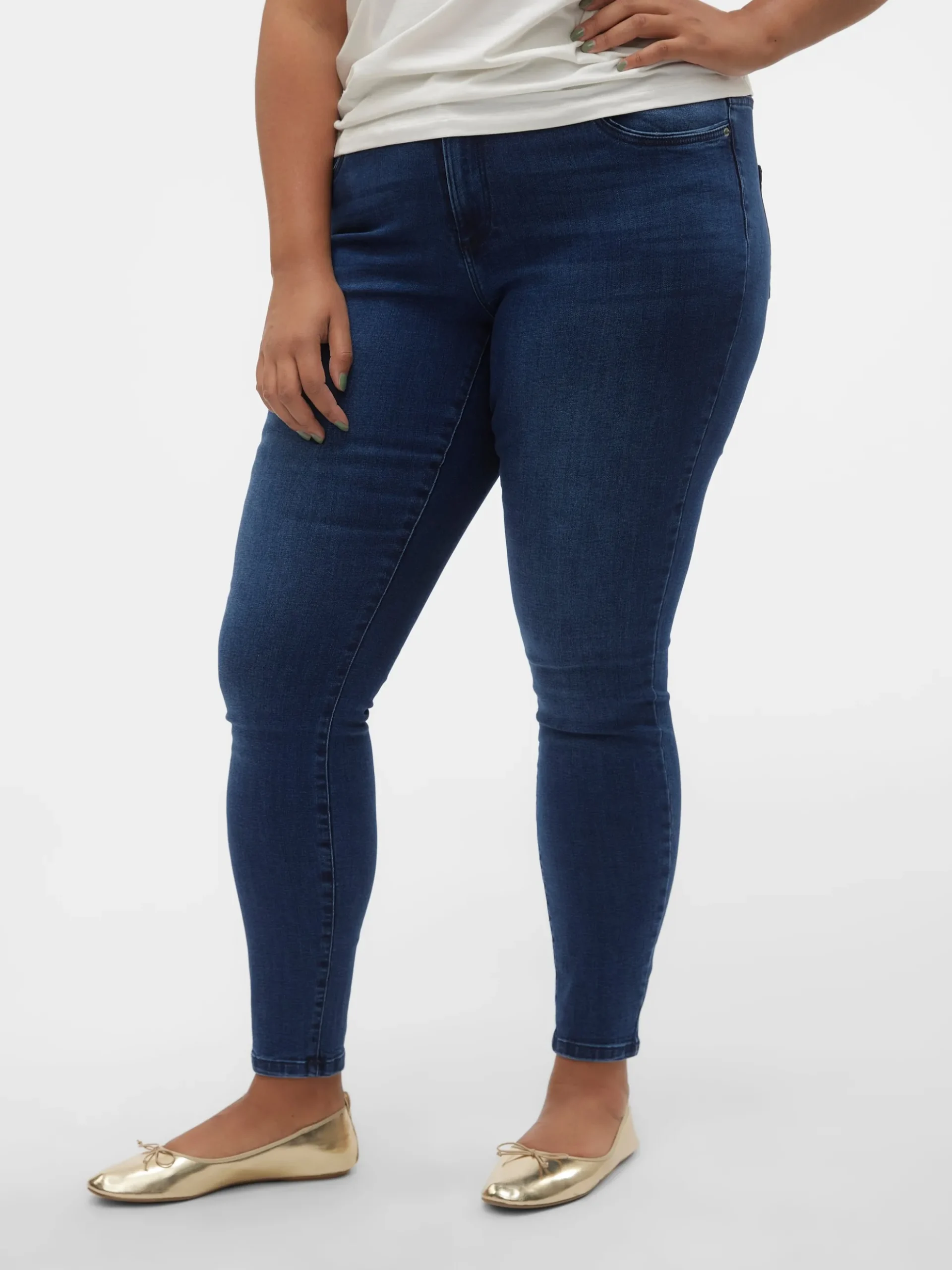 VMCTANYA Mid Rise Skinny Fit Jeans