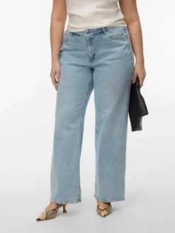 VMCTESSA Hohe Taille Weiter Beinschnitt Jeans