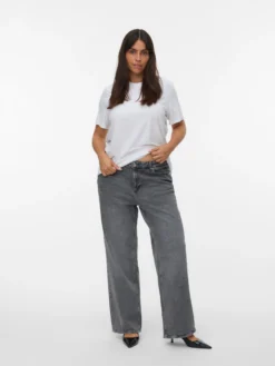 VMCTESSA Hohe Taille Weiter Beinschnitt Jeans