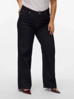 VMCTESSA Hohe Taille Weiter Beinschnitt Jeans