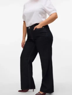 VMCTESSA Hohe Taille Weiter Beinschnitt Jeans
