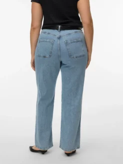 VMCTESSA Hohe Taille Weiter Beinschnitt Jeans