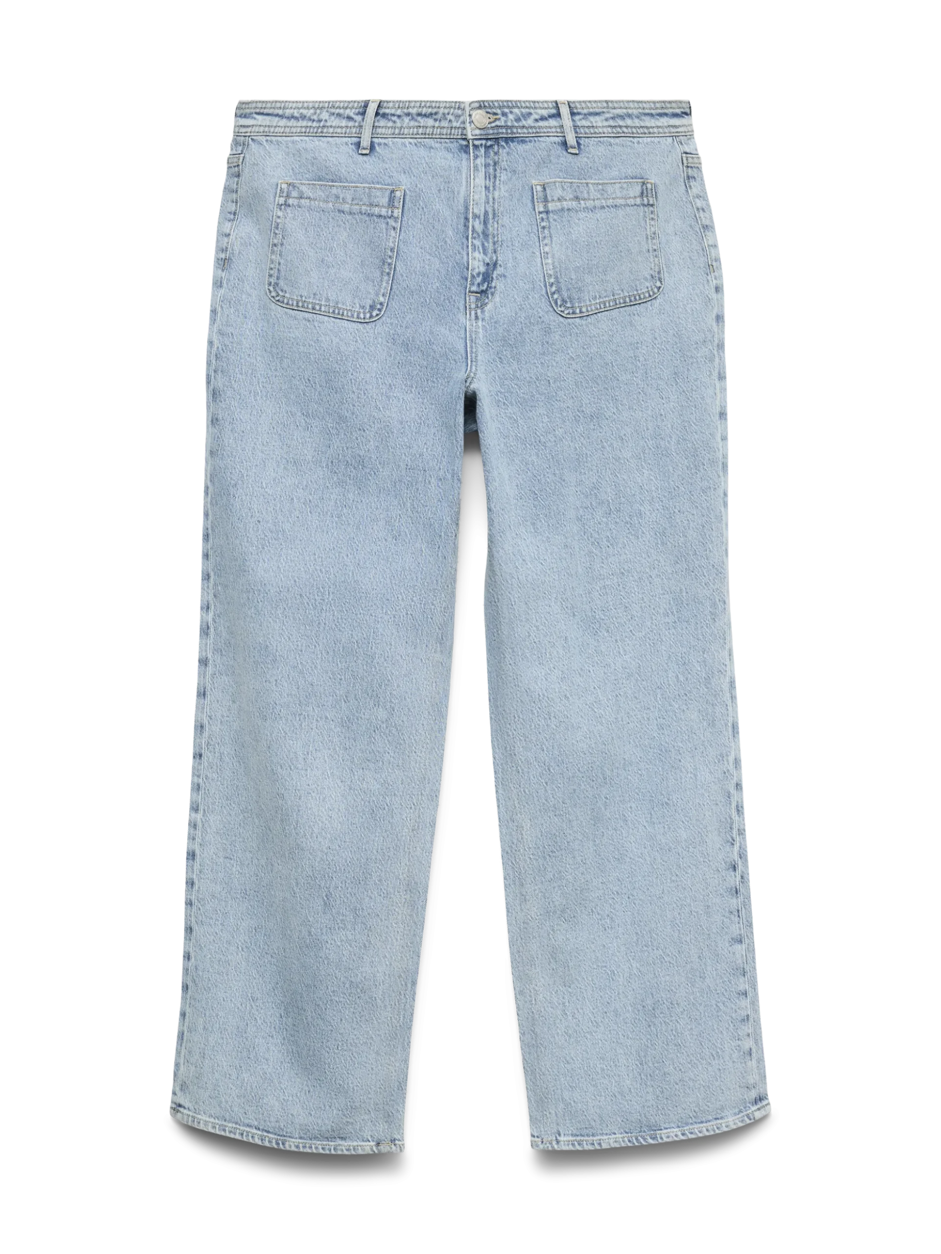 VMCTESSA Hohe Taille Weiter Beinschnitt Jeans