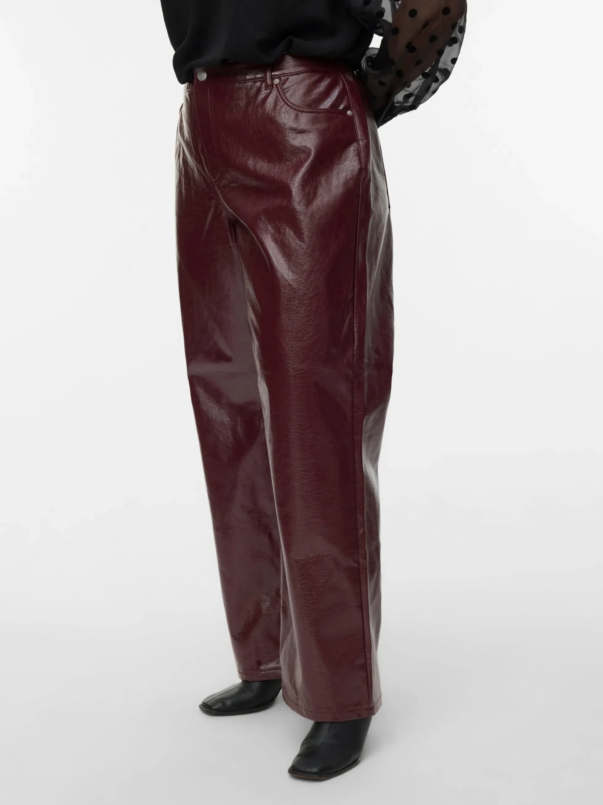 VMCTESSA Hohe Taille Weiter Beinschnitt Jeans