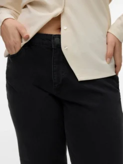 VMCTESSA-STRETCH Hohe Taille Weiter Beinschnitt Jeans