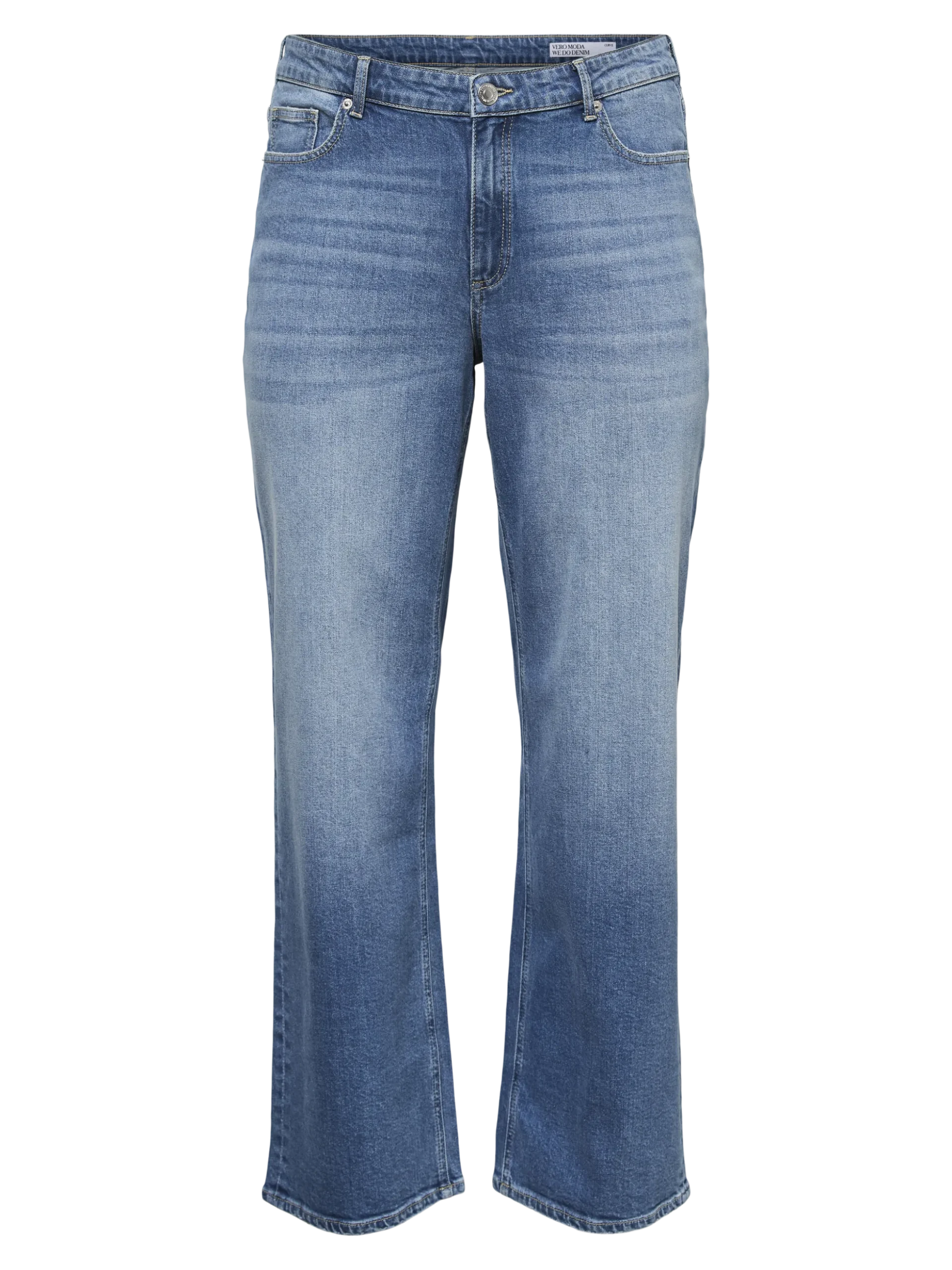 VMCTESSA-STRETCH Hohe Taille Weiter Beinschnitt Jeans
