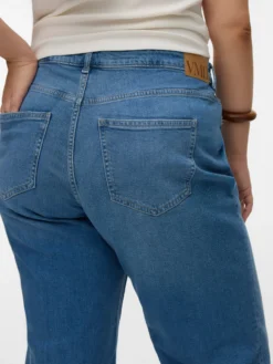 VMCTESSA-STRETCH Hohe Taille Weiter Beinschnitt Jeans