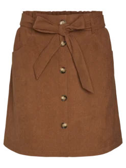 VMCVILJA Hohe Taille Kurzer Cord Rock