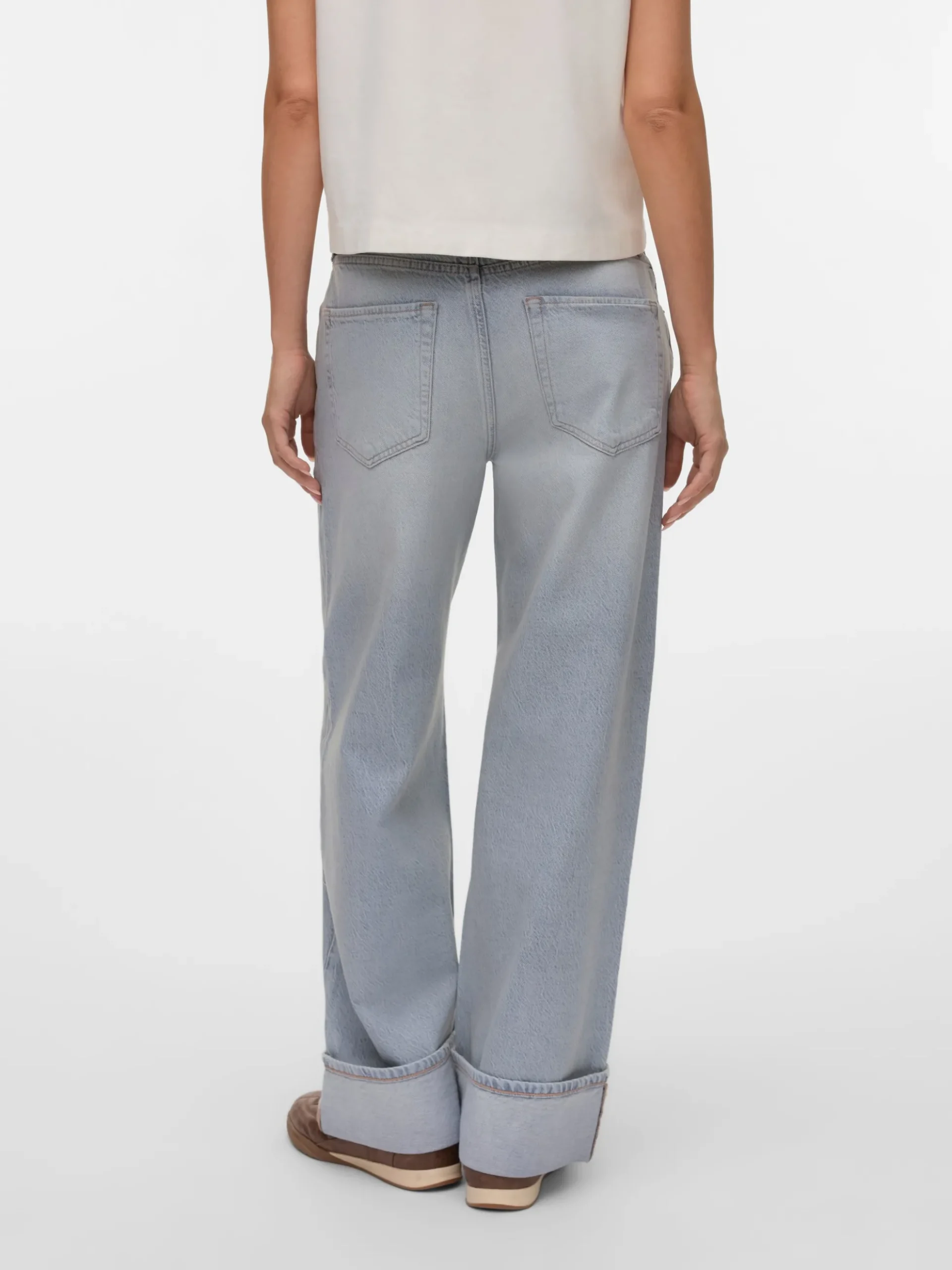 VMDARCY Mid Rise Weiter Beinschnitt Jeans