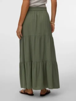 VMDICTHE Hohe Taille Langer Rock