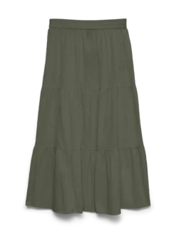 VMDICTHE Hohe Taille Langer Rock
