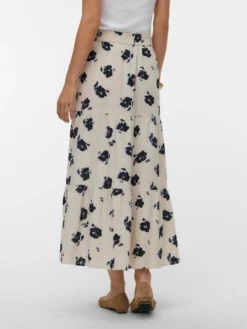VMDICTHE Hohe Taille Langer Rock