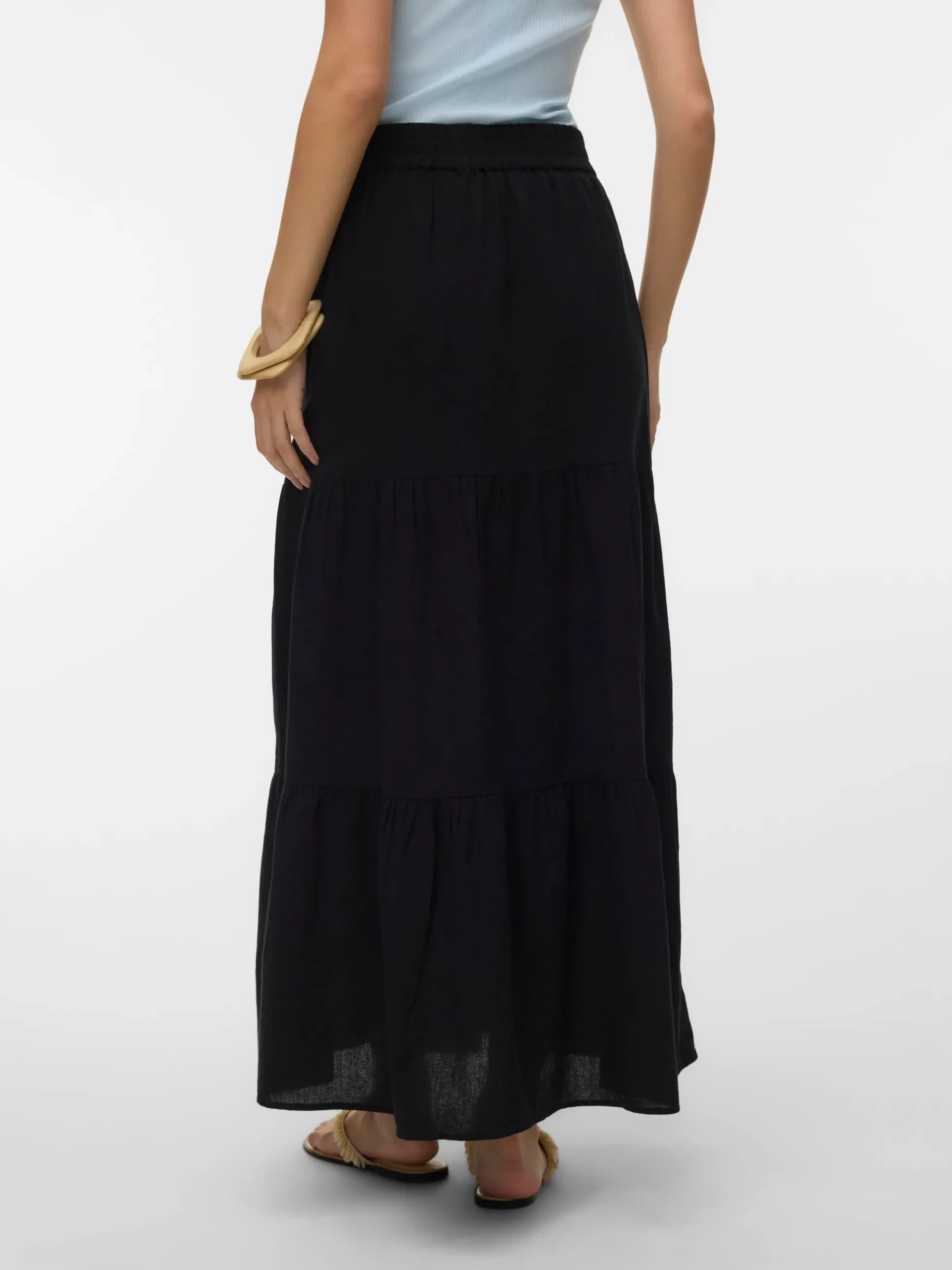 VMDICTHE Hohe Taille Langer Rock