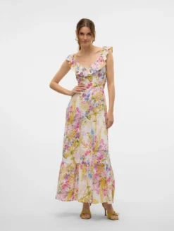 VMDICTHE Langes Kleid