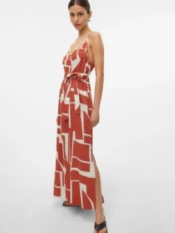 VMEASY Langes Kleid