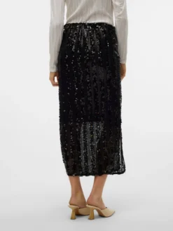 VMEFA Mittlere Taille Langer Rock