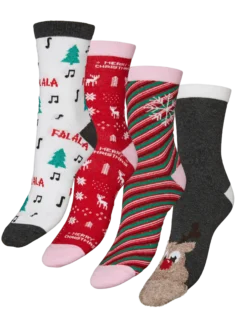 VMELF 4er-pack Socken