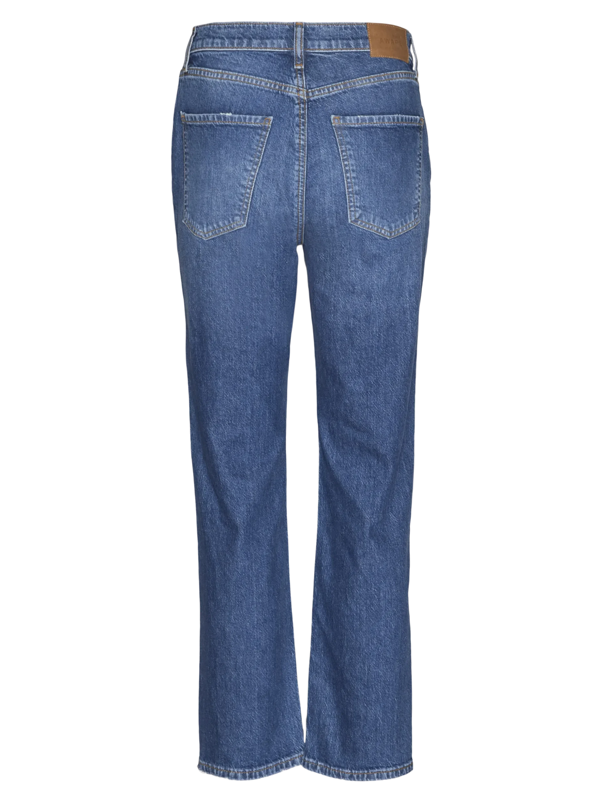 VMELIA Hohe Taille Gerade geschnitten Jeans