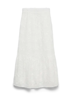 VMELISA Hohe Taille Langer Rock