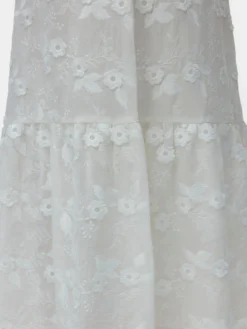 VMELISA Hohe Taille Langer Rock