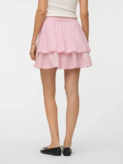 VMELIX Hohe Taille Kurzer Rock