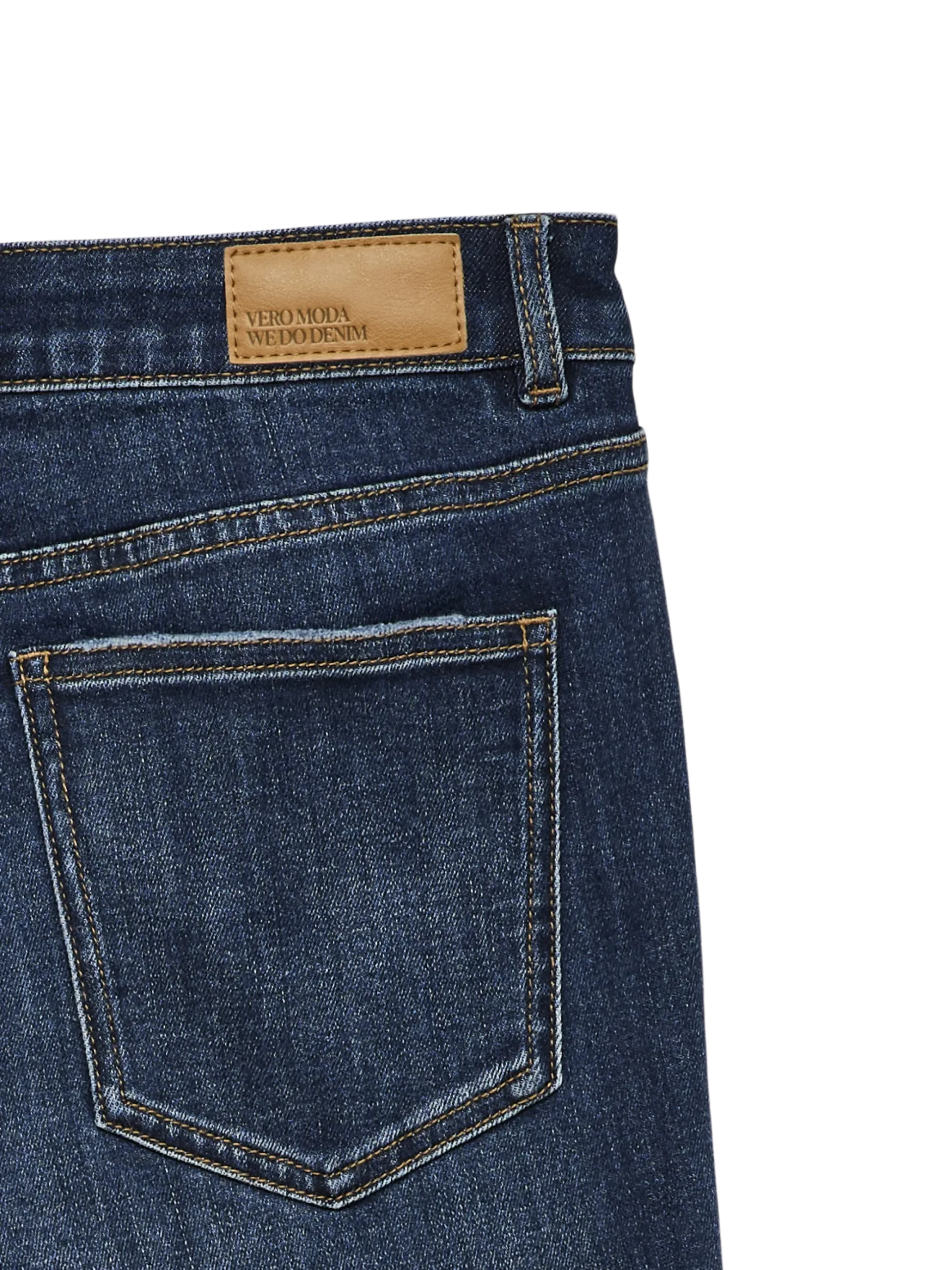 VMELLA Mid Rise Ausgestellt Jeans
