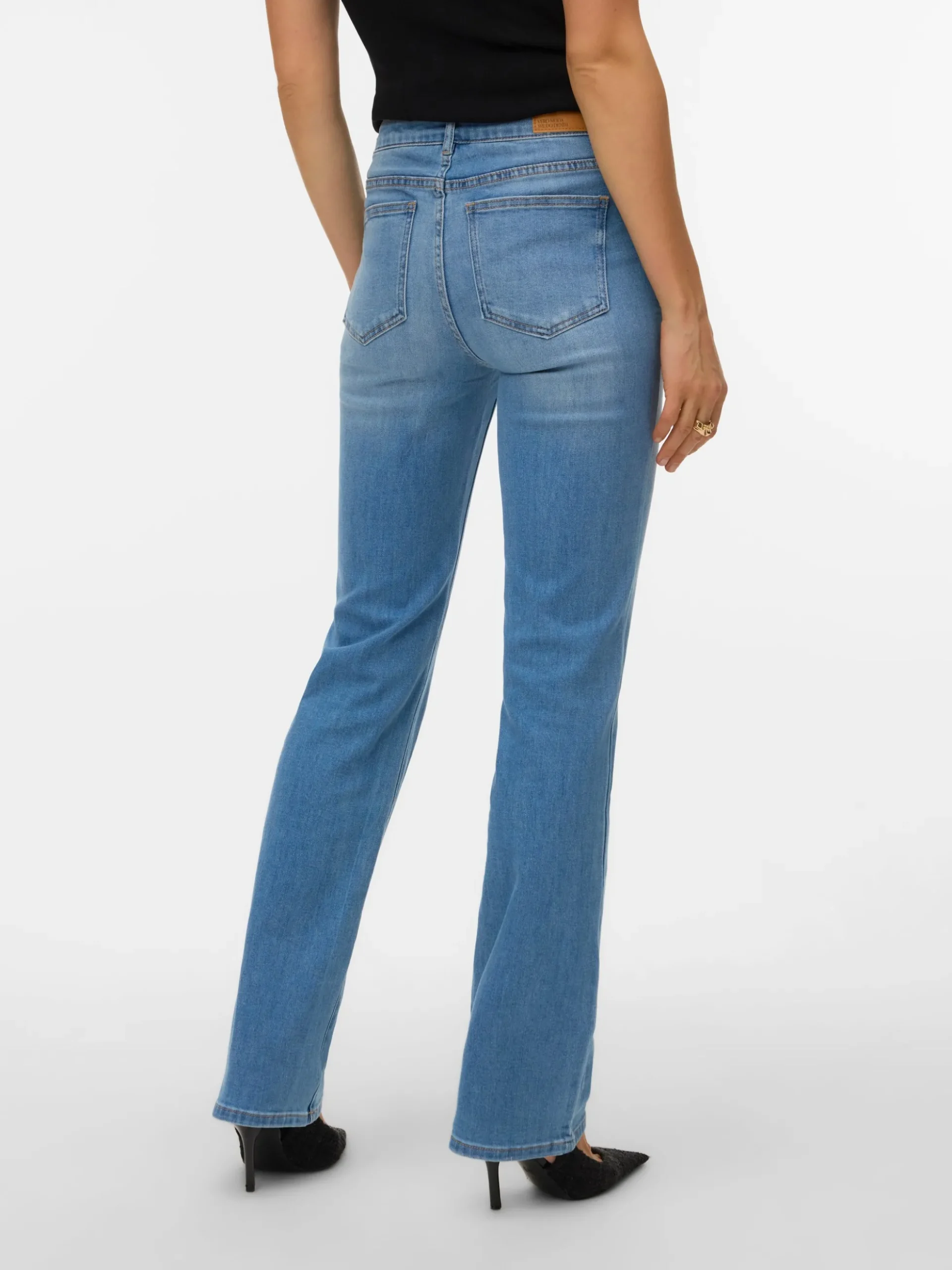 VMELLA Mid Rise Gerade geschnitten Jeans